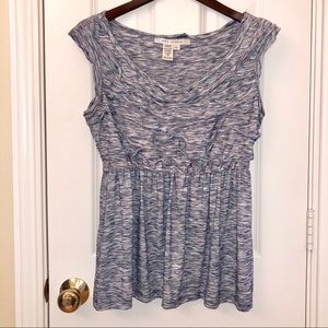 Max Studio Babydoll Sleeveless Top